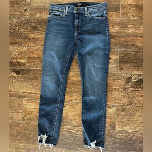 Hudson Los Angeles Dark Blue Women's Nico Skinny‎ Jeans